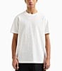 Armani Exchange Allover Jacquard Logo Short Sleeve T-Shirt, Color:Off White - Image 1