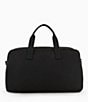 Color:Solid Black - Image 2 - #double;AX#double; Printed Duffle Travel Bag