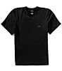 Armani Exchange AX Logo Crew Neck Undershirts 3-Pack, Color:Solid Black - Image 1