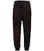 Armani Exchange Bonded Stretch Jogger Pants, Color:Black - Image 2