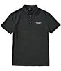 Armani Exchange Core Milan Short Sleeve Polo Shirt, Color:Jet Set - Image 1