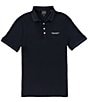 Armani Exchange Core Milan Short Sleeve Polo Shirt, Color:Navy - Image 1
