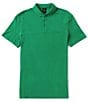 Color:Green Tambourine - Image 1 - Faded Loqo Pique Short Sleeve Polo Shirt