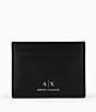 Color:Black - Image 1 - Leather Credit Card Holder