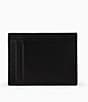 Color:Black - Image 2 - Leather Credit Card Holder