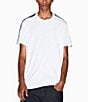 Armani Exchange Logo Tape Short Sleeve T-Shirt, Color:Off White - Image 1