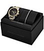 Color:Two Tone - Image 4 - Men's Banks Chronograph Two-Tone Stainless Steel Watch and Bracelet Set