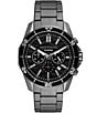 Armani Exchange Men's Chronograph Stainless Steel Watch, Color:Gunmetal - Image 1