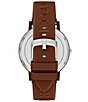Armani Exchange Men's Dale Quartz Two-Hand Silicone Strap Watch - Image 6