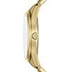 Color:Gold - Image 2 - Men's Dante Multifunction Gold Tone Stainless Steel Bracelet Watch