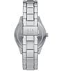 Color:Silver - Image 2 - Men's Dante Multifunction Stainless Steel Bracelet Watch