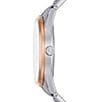 Color:Silver - Image 3 - Men's Dante Multifunction Stainless Steel Bracelet Watch