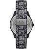 Armani Exchange Men's Dante Rd. Multifunction Gunmetal Stainless Steel Watch, Color:Gunmetal - Image 3