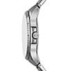 Armani Exchange Men's Hampton Rd. Chronograph Stainless Steel Watch, Color:Silver - Image 2