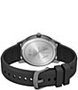 Armani Exchange Men's Lexon Quartz Three-Hand Black Silicone Strap Watch - Image 3