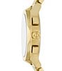 Armani Exchange Men's Rafael Chronograph Stainless Steel Bracelet Watch, Color:Gold - Image 2