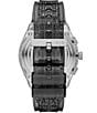 Armani Exchange Men's Raphael Rd. Quartz Chronograph Strap Watch, Color:Black - Image 3
