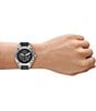 Armani Exchange Men's Raphael Rd. Quartz Chronograph Strap Watch, Color:Black - Image 4