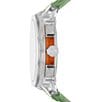 Armani Exchange Men's Raphael Rd. Quartz Chronograph Strap Watch, Color:Green - Image 2