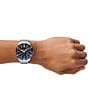 Armani Exchange Men's Spencer Quartz Chronograph Stainless Steel Bracelet Watch and Bracelet Set, Color:Silver - Image 4
