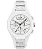 Armani Exchange Men's Sync Rd. Multifunction Silicone Strap Watch - Image 5