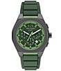 Armani Exchange Men's Sync Rd. Quartz Chronograph Silicone Strap Watch - Image 5