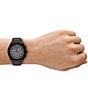 Armani Exchange Men's Sync Rd. Quartz Chronograph Silicone Strap Watch - Image 4