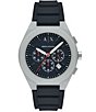 Armani Exchange Men's Sync Chronograph Silicone Watch - Image 5