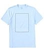 Color:Placid Blue - Image 1 - Milano Edition Big Box Logo Short Sleeve T-Shirt