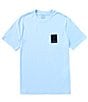 Color:Placid Blue - Image 1 - Milano Edition Patch Logo Short Sleeve T-Shirt