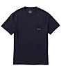 Color:Night Sky - Image 1 - Milano Edition Patch Logo Short Sleeve T-Shirt