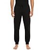 Armani Exchange Milano/New York Joggers, Color:Solid Black - Image 1