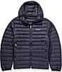 Armani Exchange Milano/NY Packable Down Jacket, Color:Deep Navy - Image 1