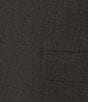 Armani Exchange Modern Fit Flat Front Nailshead Pattern 2-Piece Suit, Color:Charcoal - Image 3