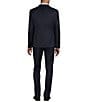 Armani Exchange Modern Fit Flat Front Nailshead Pattern 2-Piece Suit, Color:Medium Blue - Image 2
