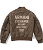 Armani Exchange Quilted Bomber Jacket - Image 1