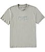 Armani Exchange Rectangular Box Logo Short Sleeve T-Shirt,All Products : American Fashion Style Bags On Sale