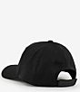Armani Exchange Rubber Logo Hat, Color:Black - Image 2
