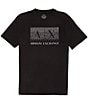 Color:Black - Image 1 - Shiny Box Logo Short Sleeve T-Shirt