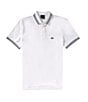 Armani Exchange Short Sleeve Solid Pique Polo Shirt - Image 1