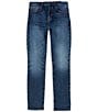 Color:Indigo - Image 1 - Skinny Fit Stretch Denim Jeans