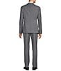 Armani Exchange Slim Fit Flat Front Plaid 2-Piece Suit - Image 2