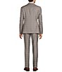 Armani Exchange Slim Fit Flat Front Plaid 2-Piece Suit - Image 2
