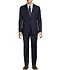 Armani Exchange Slim Fit Flat Front Solid 2-Piece Suit - Image 1