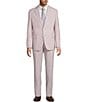 Armani Exchange Slim Fit Flat Front Solid 2-Piece Suit - Image 1