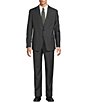 Armani Exchange Slim Fit Flat Front Solid 2-Piece Suit - Image 1
