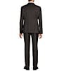Armani Exchange Slim Fit Peak Lapel Solid 2-Piece Suit - Image 2