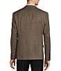 Armani Exchange Modern Fit Textured Solid Pattern Sport Coat, Color:Fancy Beige - Image 2