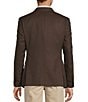Armani Exchange Slim Fit Textured Solid Sport Coat, Color:Brown - Image 2