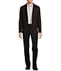 Armani Exchange Slim Fit Windownpane Plaid Sport Coat, Color:Bordeaux - Image 4